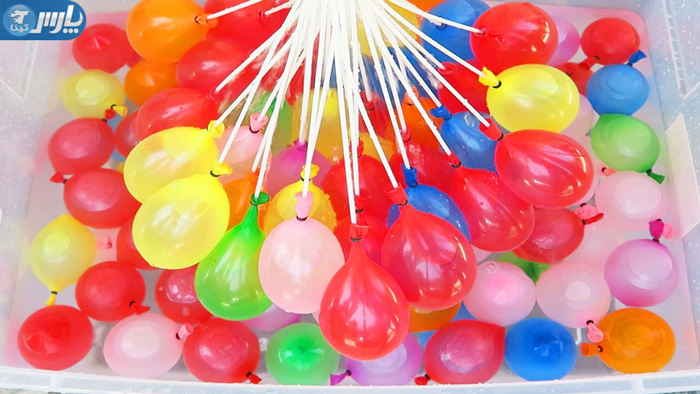 بادکنک آبی 120 تایی balloon
